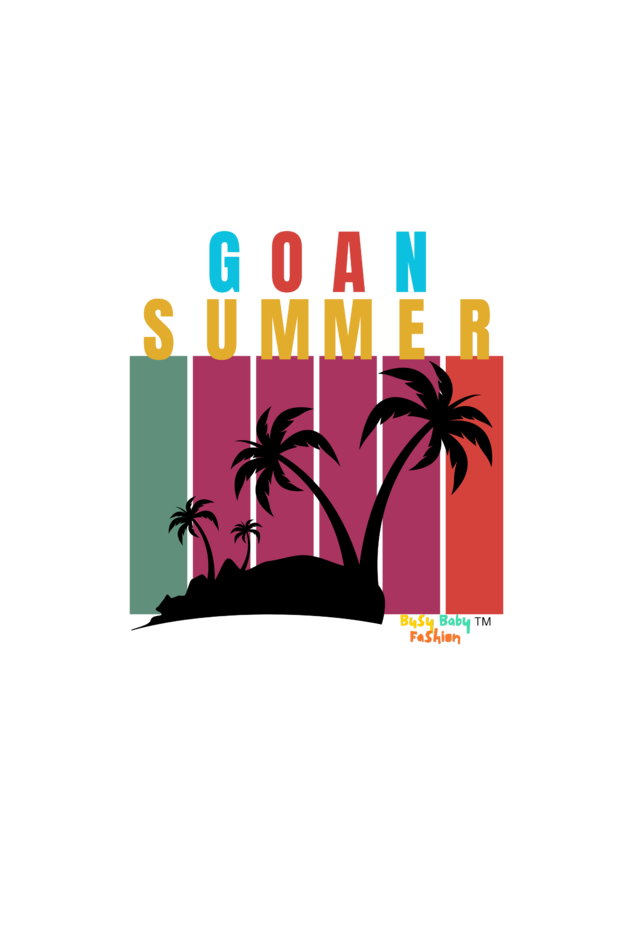 Goan Summer- Round neck short sleeves T-shirt Boys