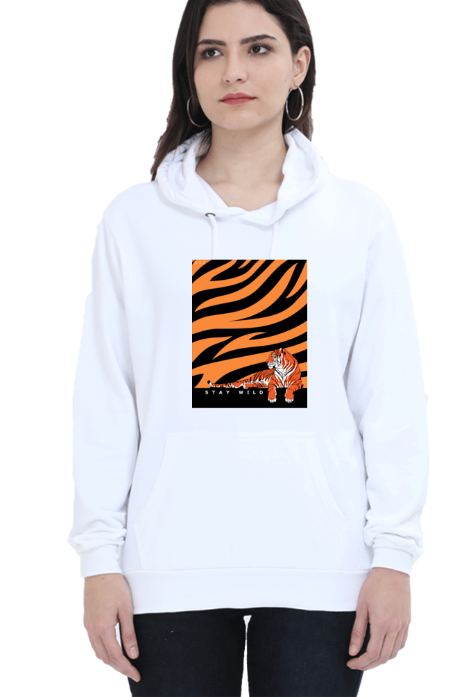Stay Wild- Women premium hooded sweatshirts