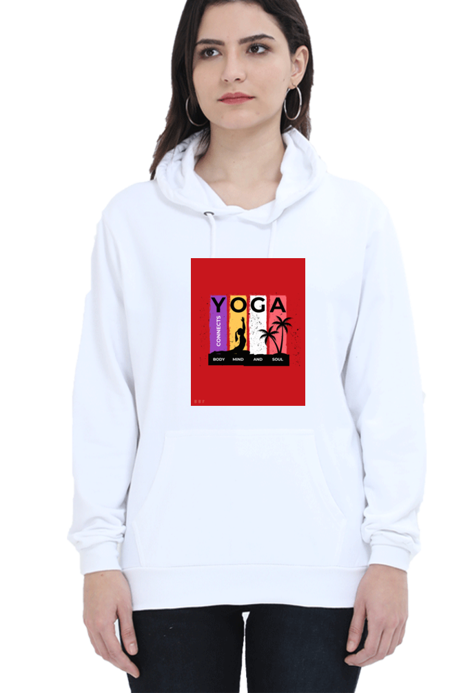 Yoga-Women premium hooded sweatshirts