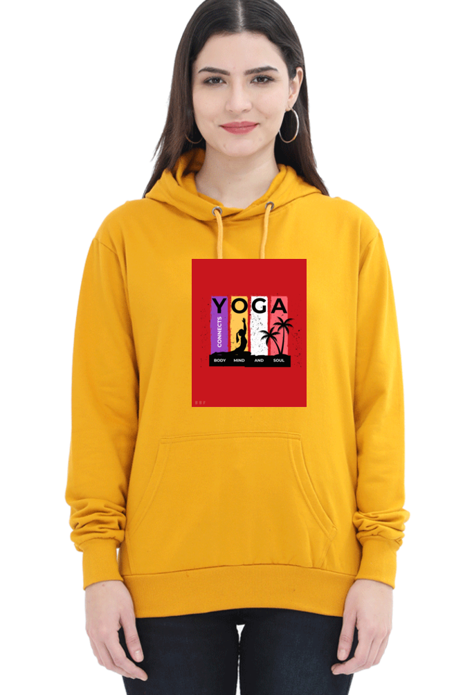 Yoga-Women premium hooded sweatshirts