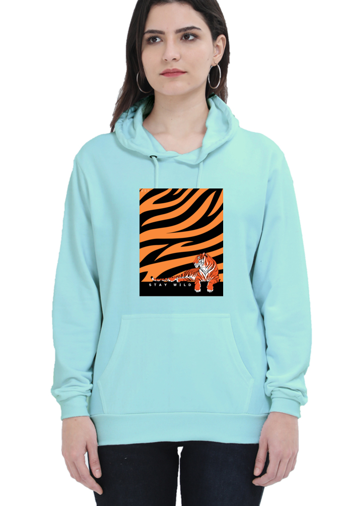 Stay Wild- Women premium hooded sweatshirts