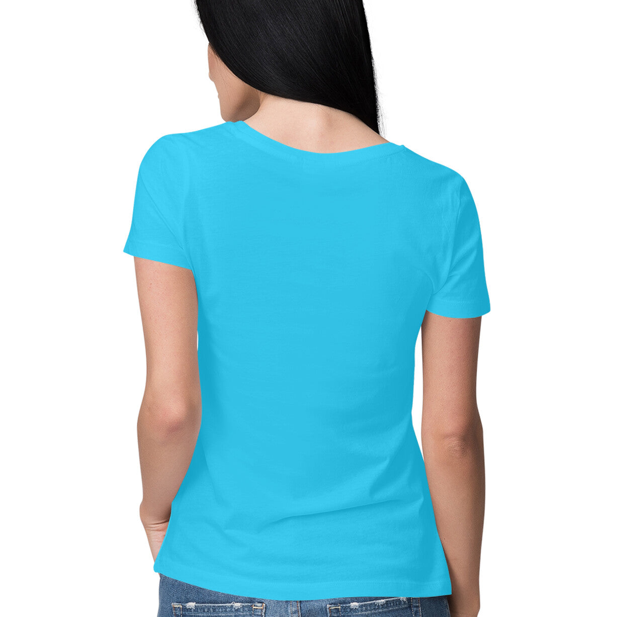 Win- Women round neck short sleeves cottonT-shirt