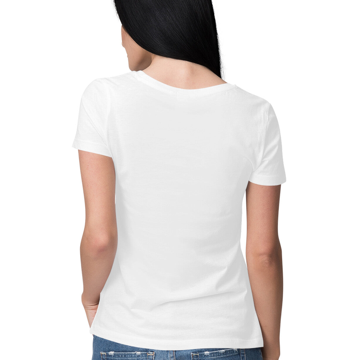 Win- Women round neck short sleeves cottonT-shirt