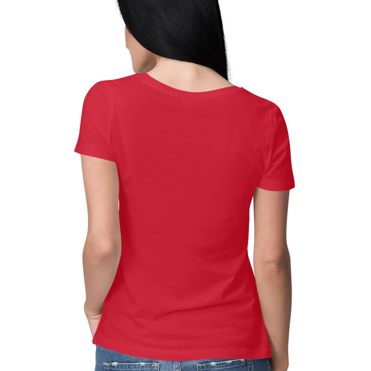 Win- Women round neck short sleeves cottonT-shirt