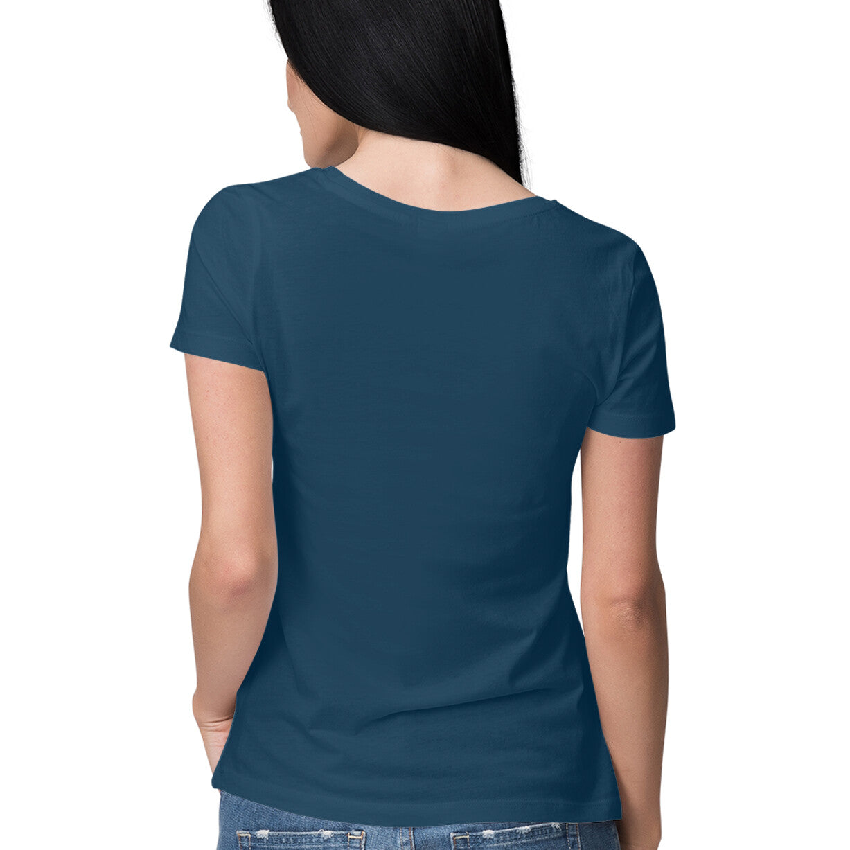 Win- Women round neck short sleeves cottonT-shirt