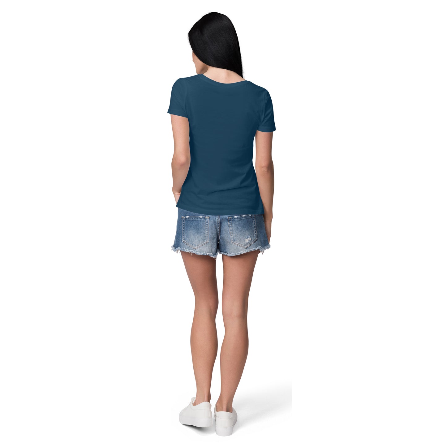 Explore- Women round neck short sleeves cottonT-shirt