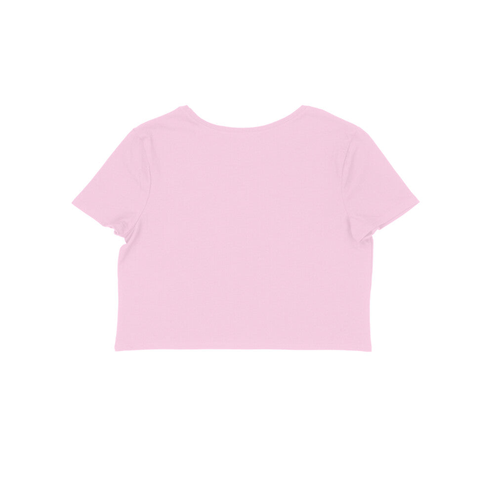 On the beach Girls cotton crop top