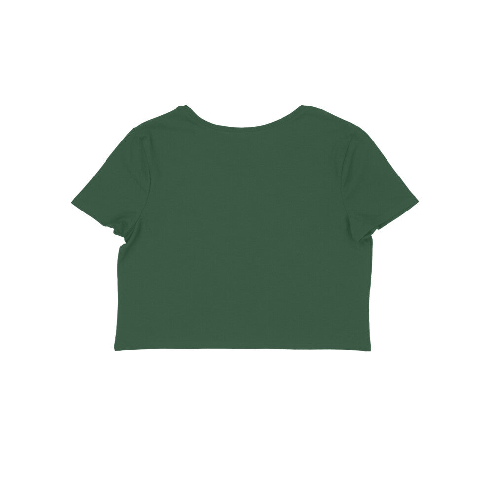 Born to play - Girls cotton crop top