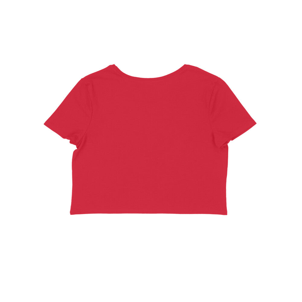 Born to play - Girls cotton crop top