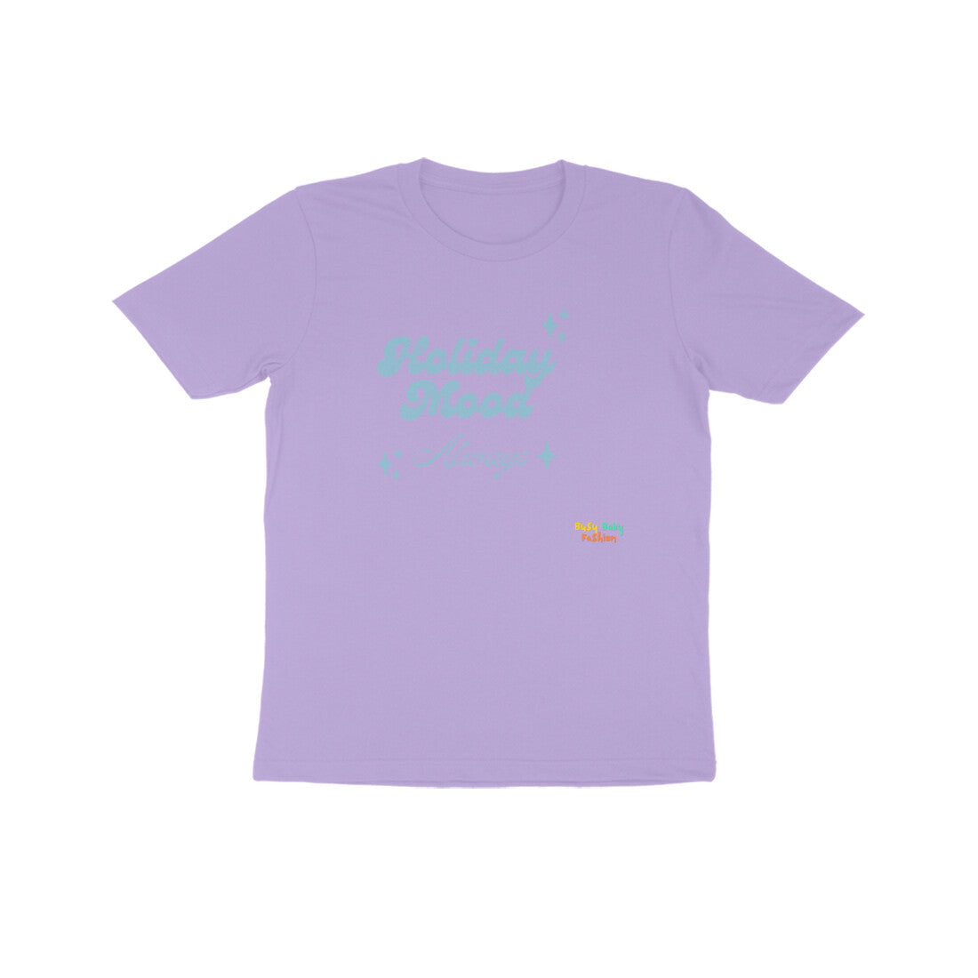 Holiday Mood - Round neck short sleeves T-shirt 7-14 Yr