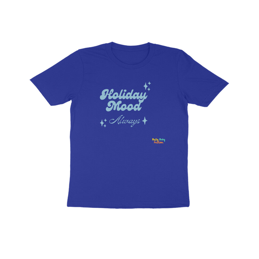 Holiday Mood - Round neck short sleeves T-shirt 7-14 Yr