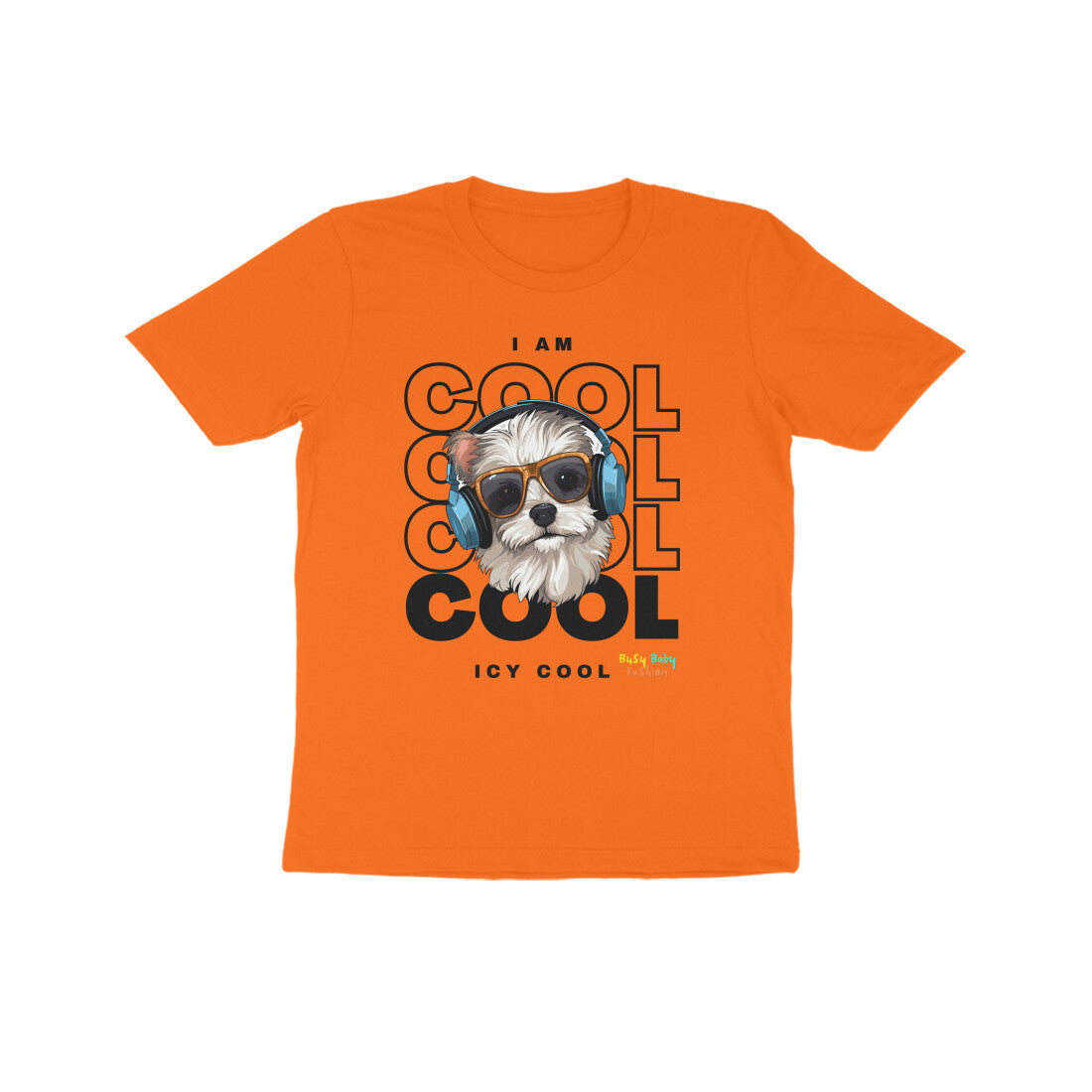 Icy cool Doggo- Round neck short sleeves T-shirt 7 -14 yr