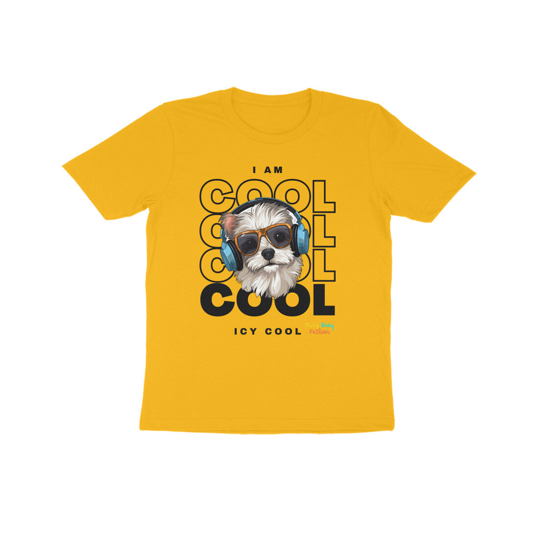 Icy cool Doggo- Round neck short sleeves T-shirt 7 -14 yr