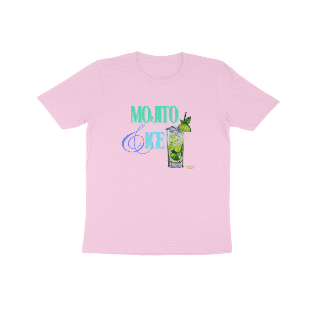 Mojito & Ice - Round neck Short sleeves Unisex T-Shirt 7-14yr