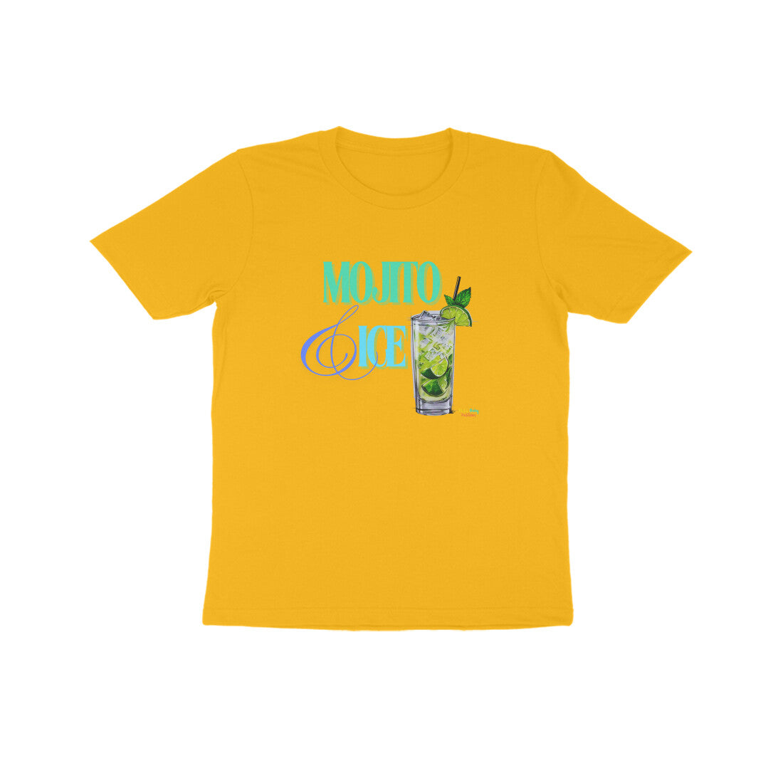 Mojito & Ice - Round neck Short sleeves Unisex T-Shirt 7-14yr