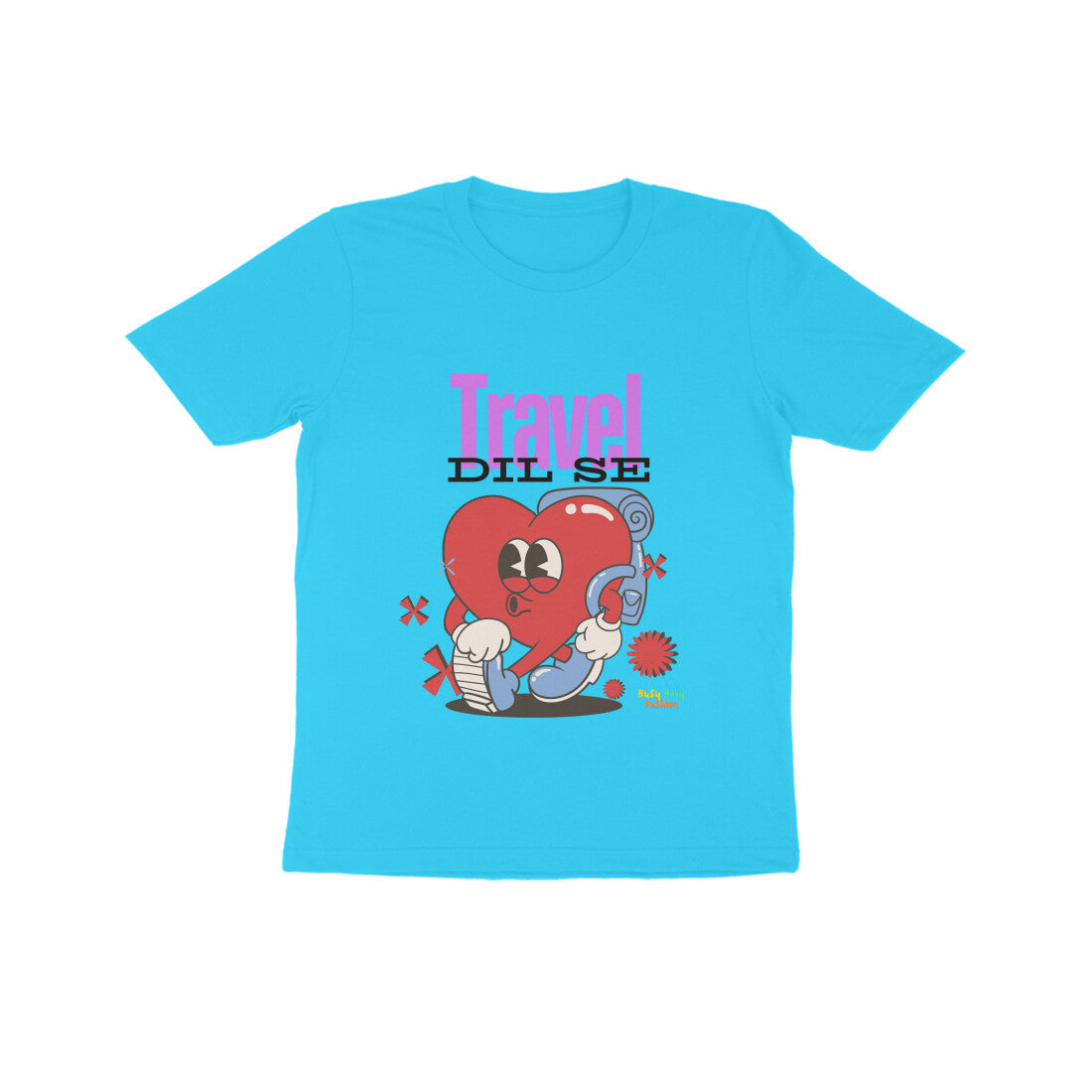 Travel Dil Se- Round neck Short sleeves T-Shirt 7-14