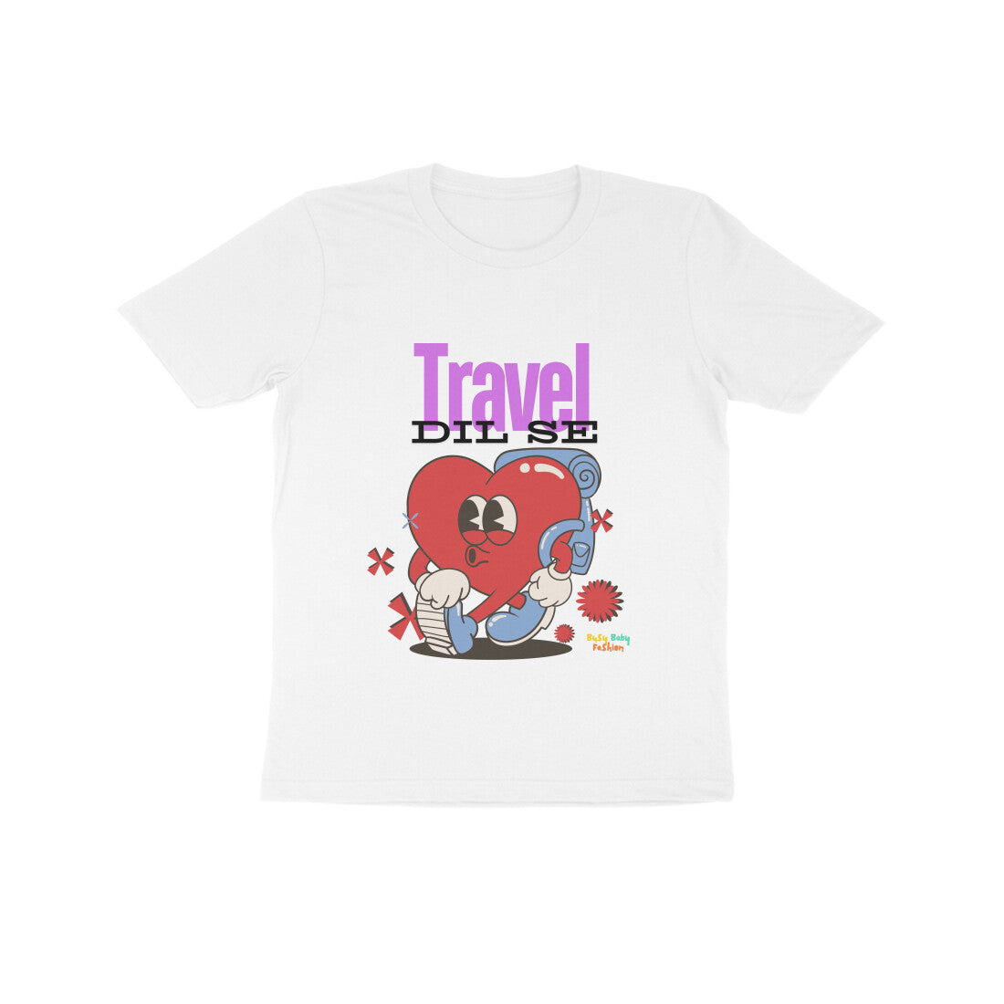 Travel Dil Se- Round neck Short sleeves T-Shirt 7-14