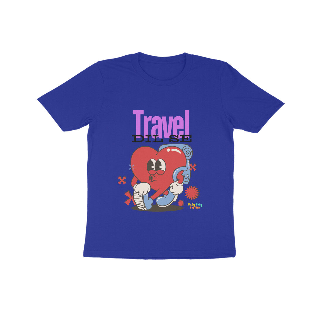 Travel Dil Se- Round neck Short sleeves T-Shirt 7-14