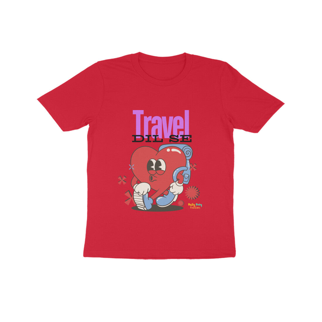 Travel Dil Se- Round neck Short sleeves T-Shirt 7-14