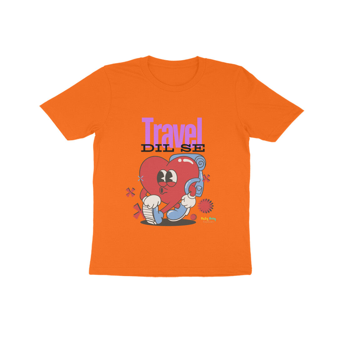 Travel Dil Se- Round neck Short sleeves T-Shirt 7-14