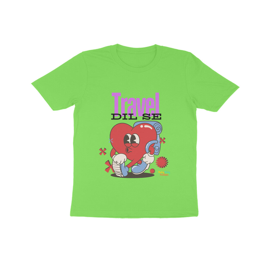 Travel Dil Se- Round neck Short sleeves T-Shirt 7-14