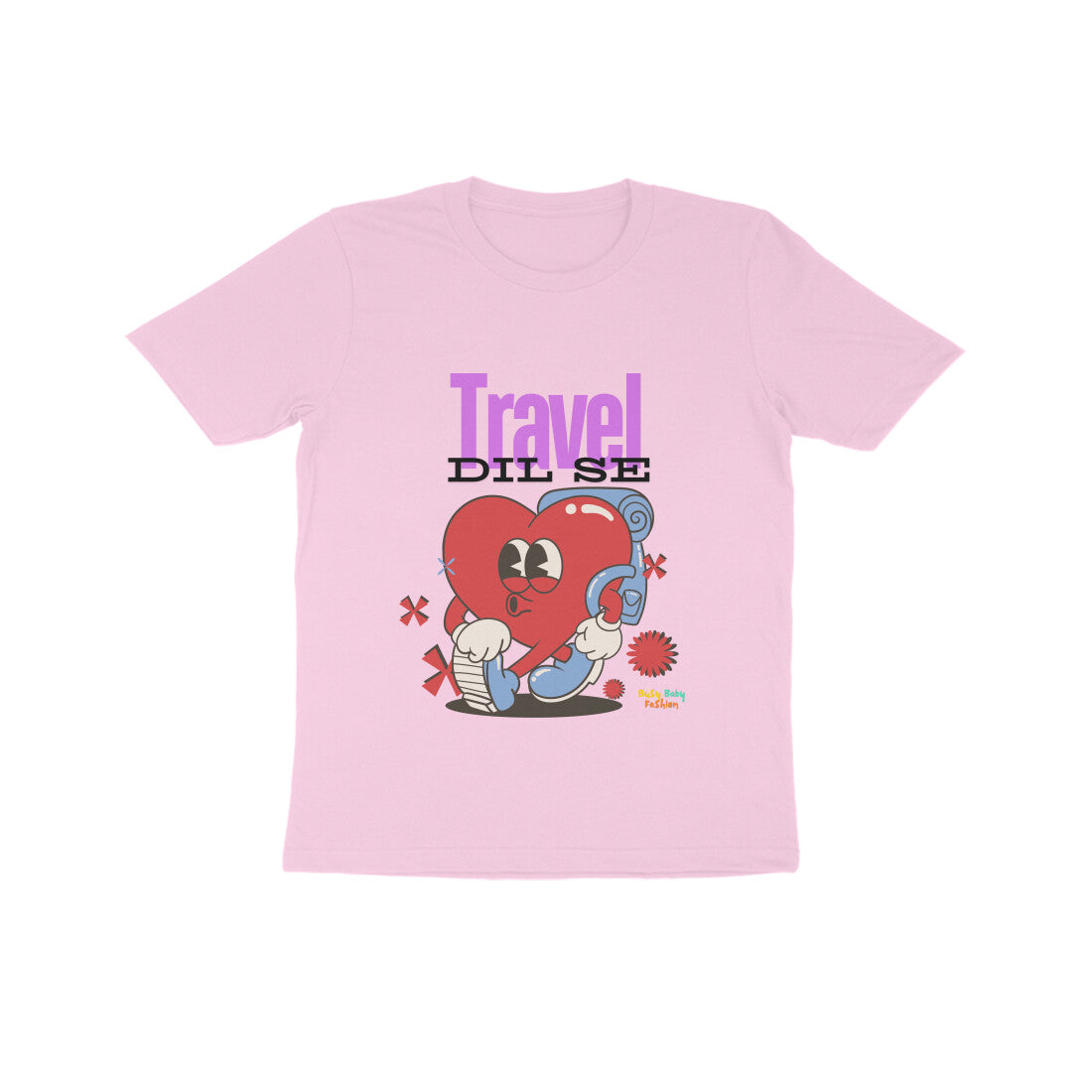 Travel Dil Se- Round neck Short sleeves T-Shirt 7-14