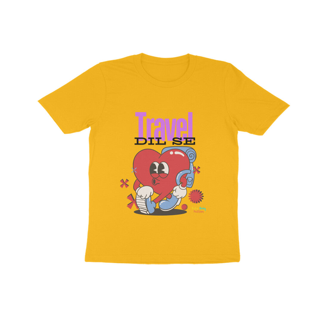 Travel Dil Se- Round neck Short sleeves T-Shirt 7-14