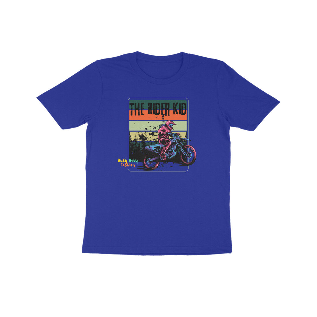 The Rider kid- Round neck short sleeves T-Shirt -7-14