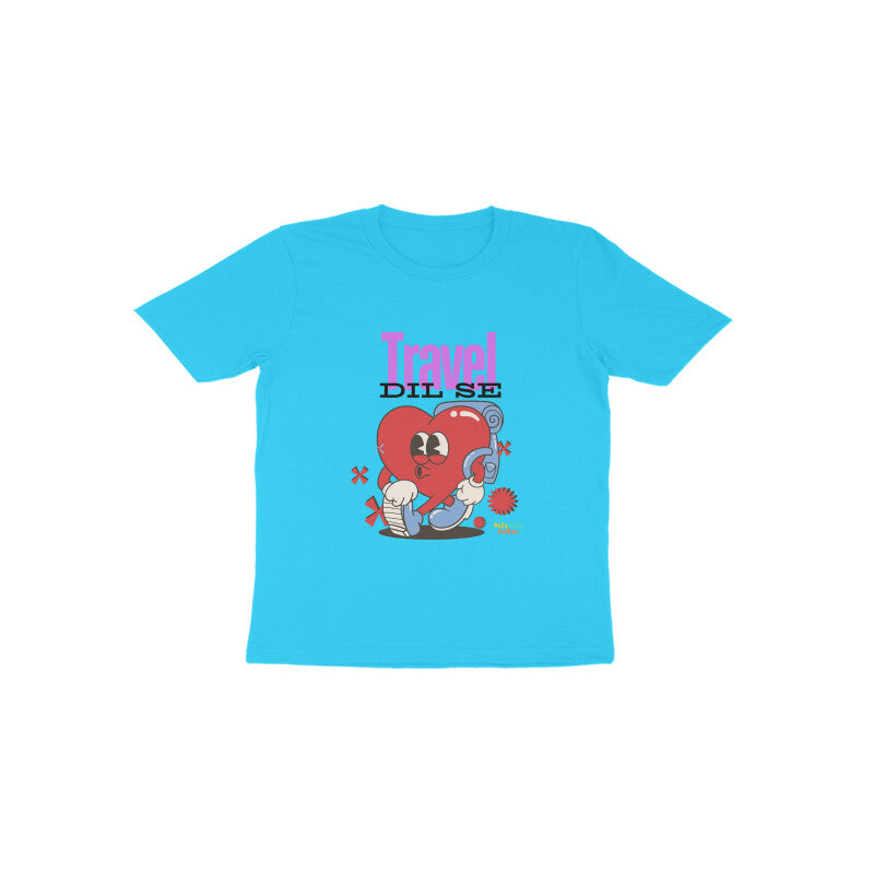 Travel Dil se- Round neck short sleeves T-Shirt 1-6