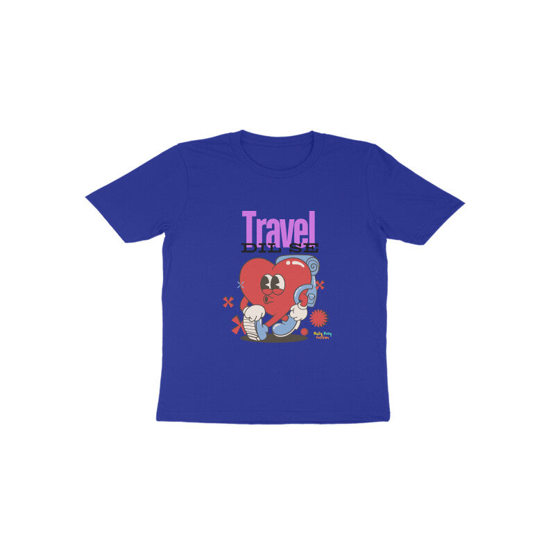 Travel Dil se- Round neck short sleeves T-Shirt 1-6