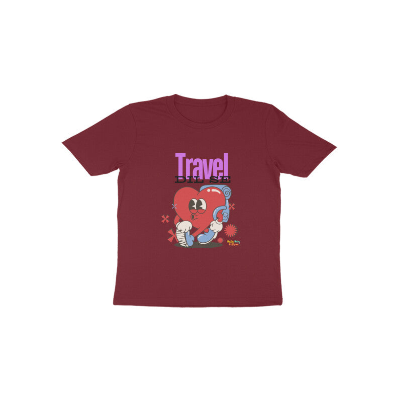 Travel Dil se- Round neck short sleeves T-Shirt 1-6