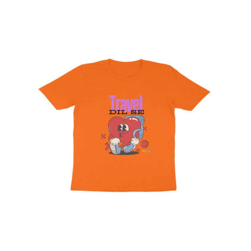 Travel Dil se- Round neck short sleeves T-Shirt 1-6