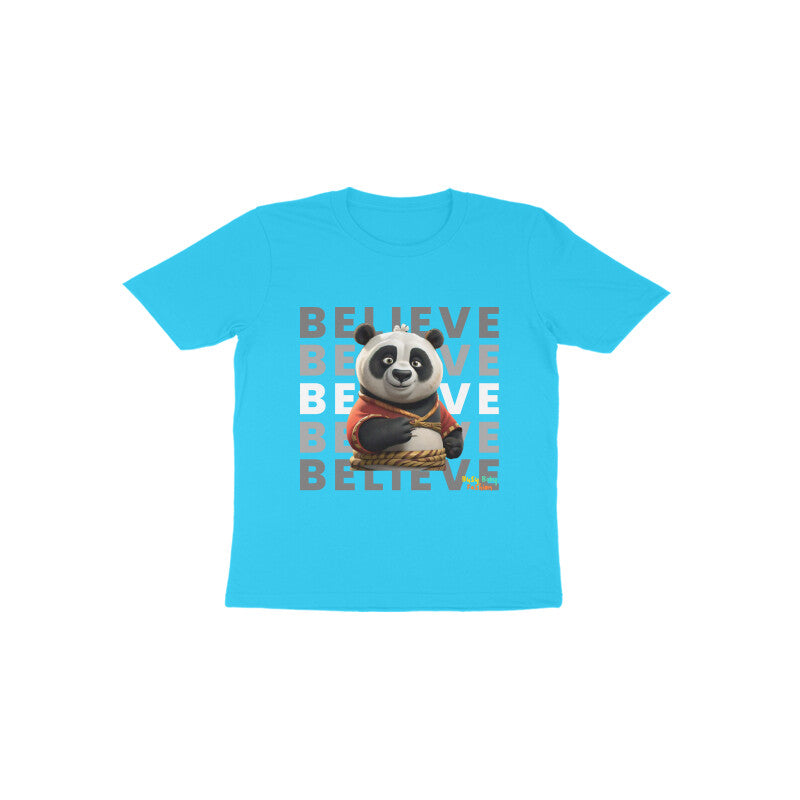 Panda- Round neck short sleeves T-Shirt -1-6 yr