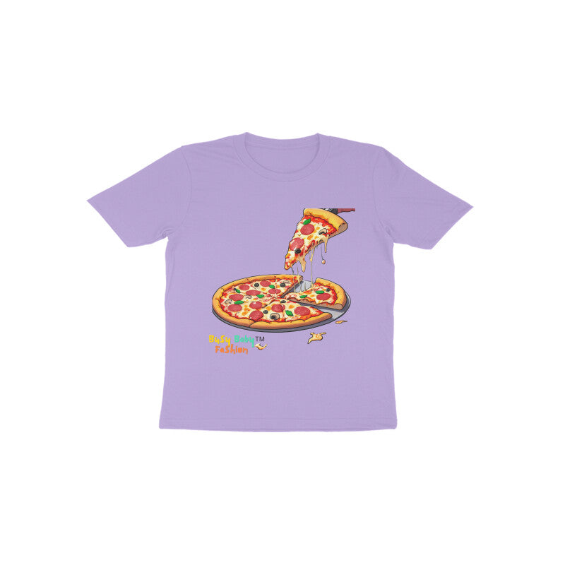 Pizza Italiano Round neck short sleeves T-shirts 1-6 years