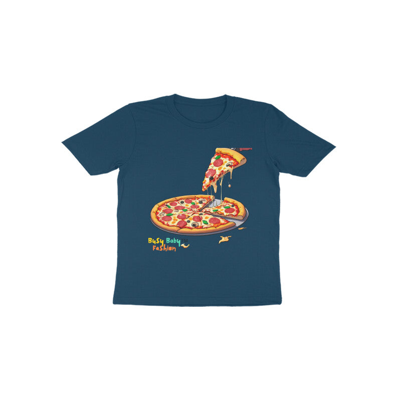 Pizza Italiano Round neck short sleeves T-shirts 1-6 years