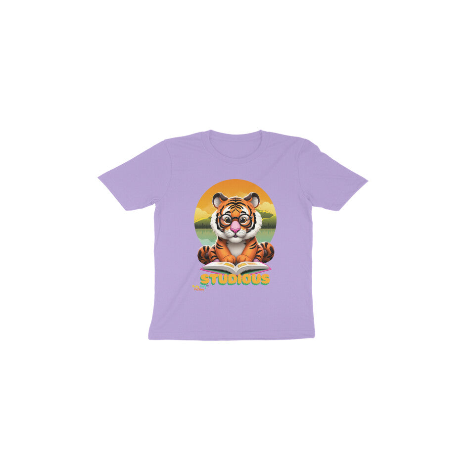 Studious- Round neck short sleeves T-shirts -regular fit. 1-6 years
