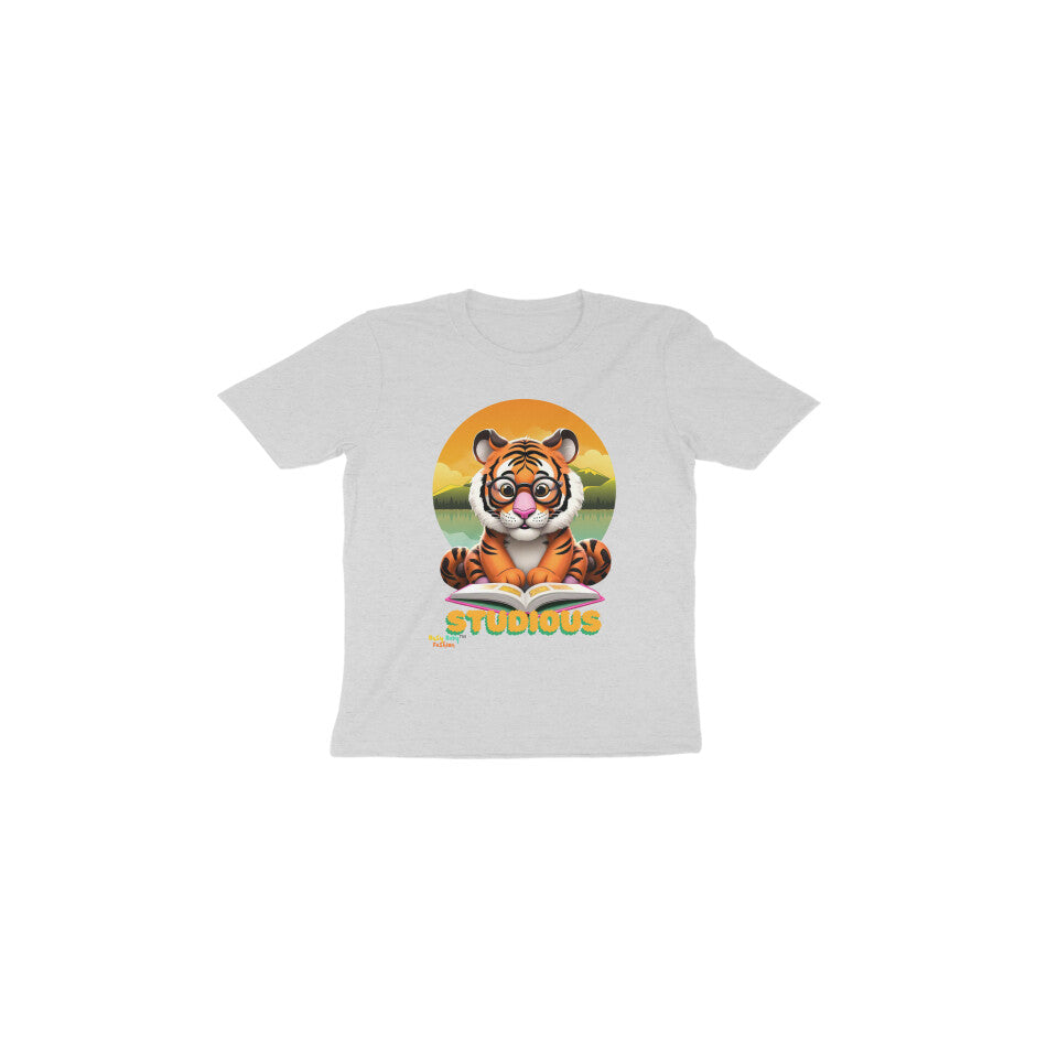 Studious- Round neck short sleeves T-shirts -regular fit. 1-6 years