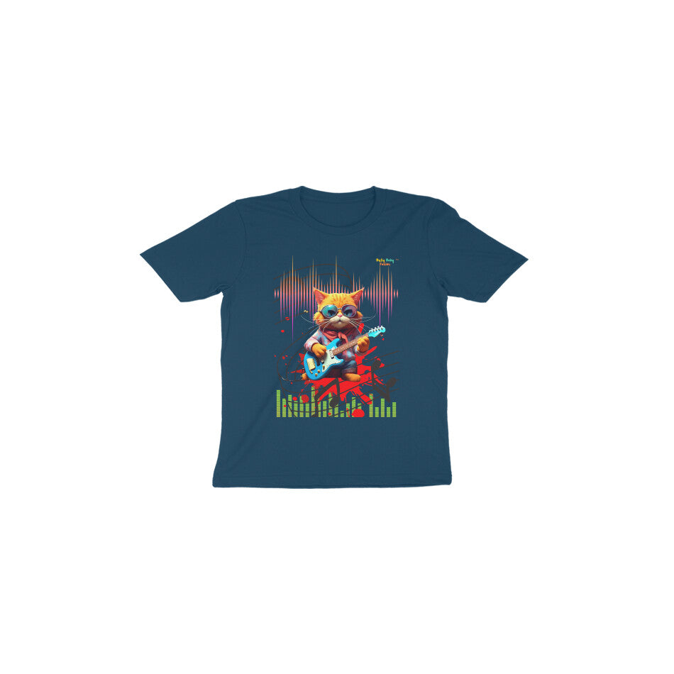 Kittie Music- Round neck short sleeves T-shirt 1-6 years