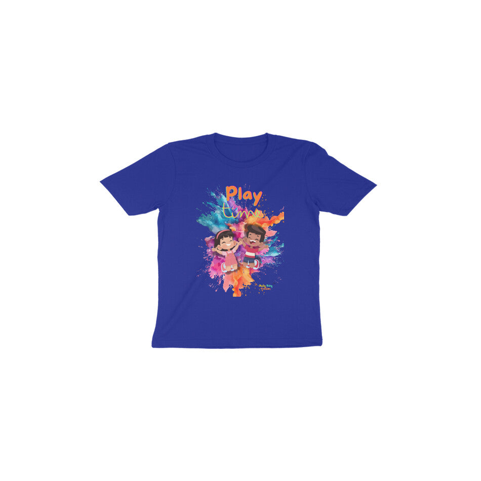 Play time- Round neck short sleeves T-shirt 1-6 years