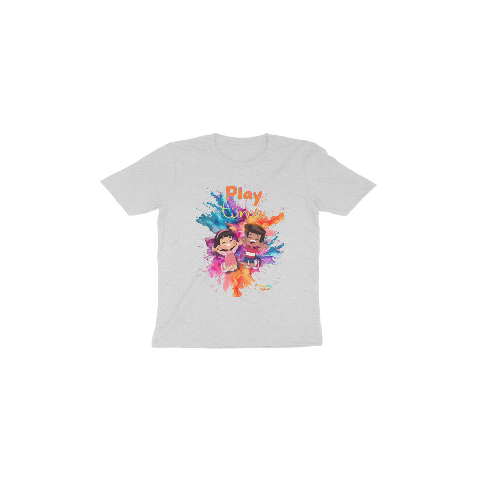 Play time- Round neck short sleeves T-shirt 1-6 years