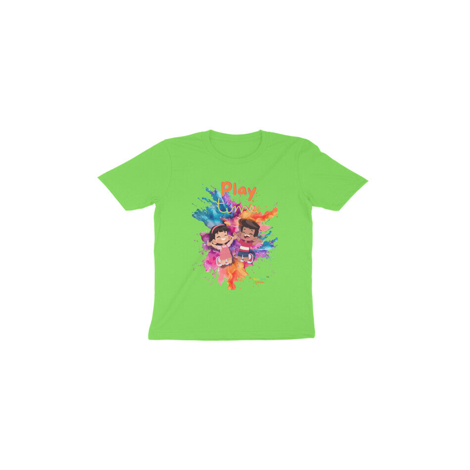 Play time- Round neck short sleeves T-shirt 1-6 years