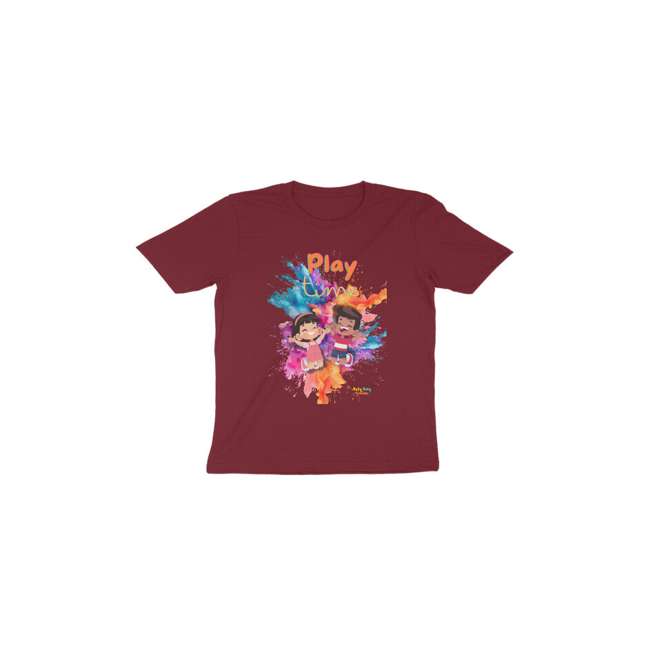 Play time- Round neck short sleeves T-shirt 1-6 years