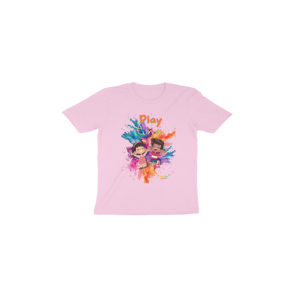 Play time- Round neck short sleeves T-shirt 1-6 years
