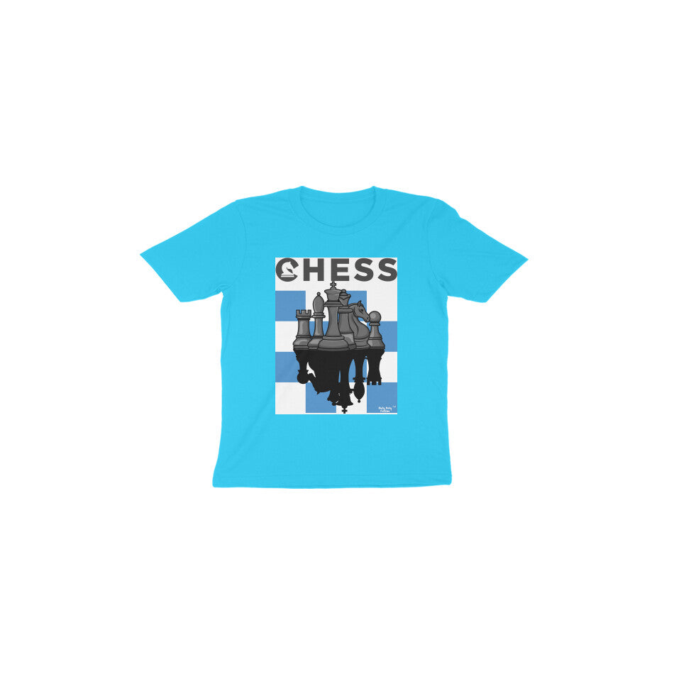Chess- Round neck short sleeves T-shirt 1-6 years