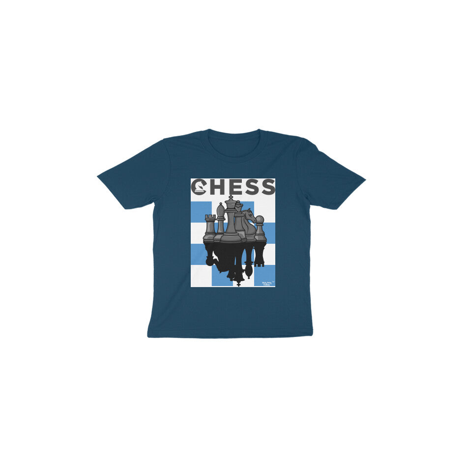 Chess- Round neck short sleeves T-shirt 1-6 years