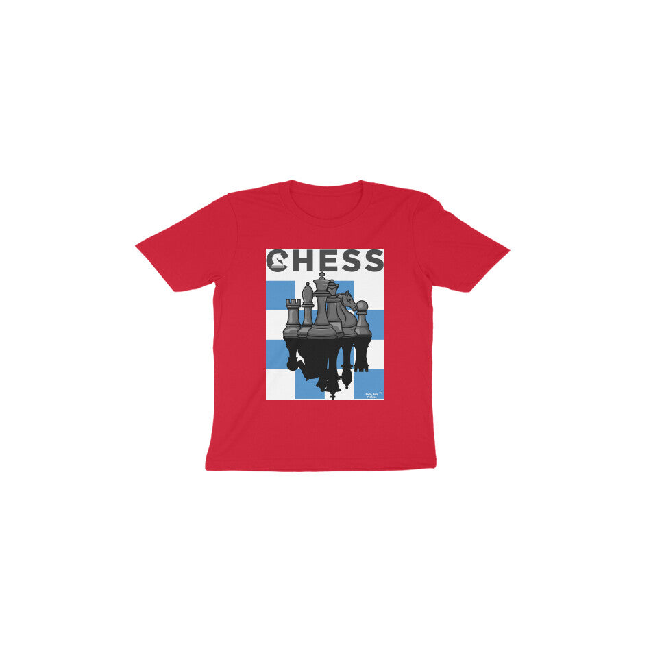 Chess- Round neck short sleeves T-shirt 1-6 years