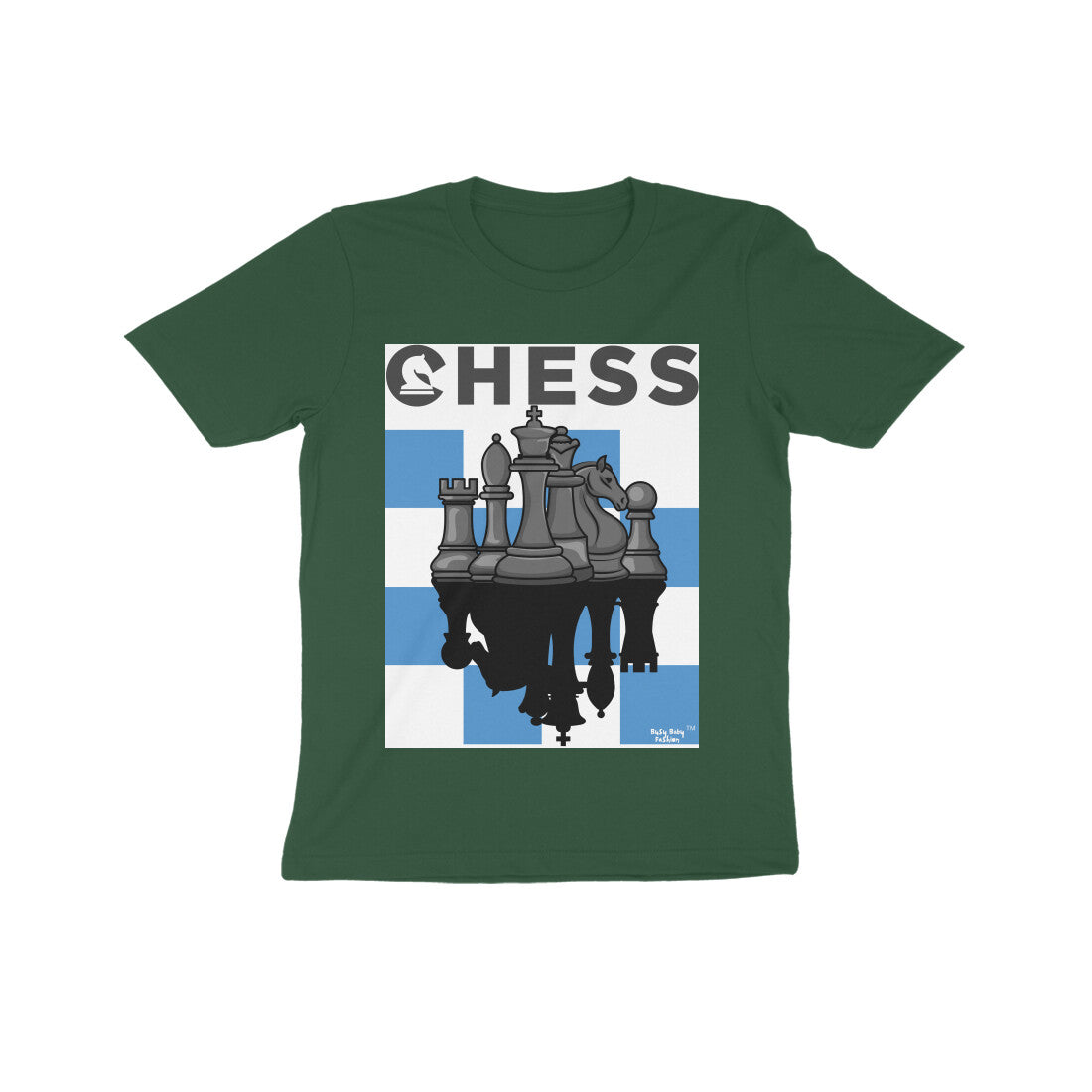 Chess- Round neck short sleeves 6 to 14 years