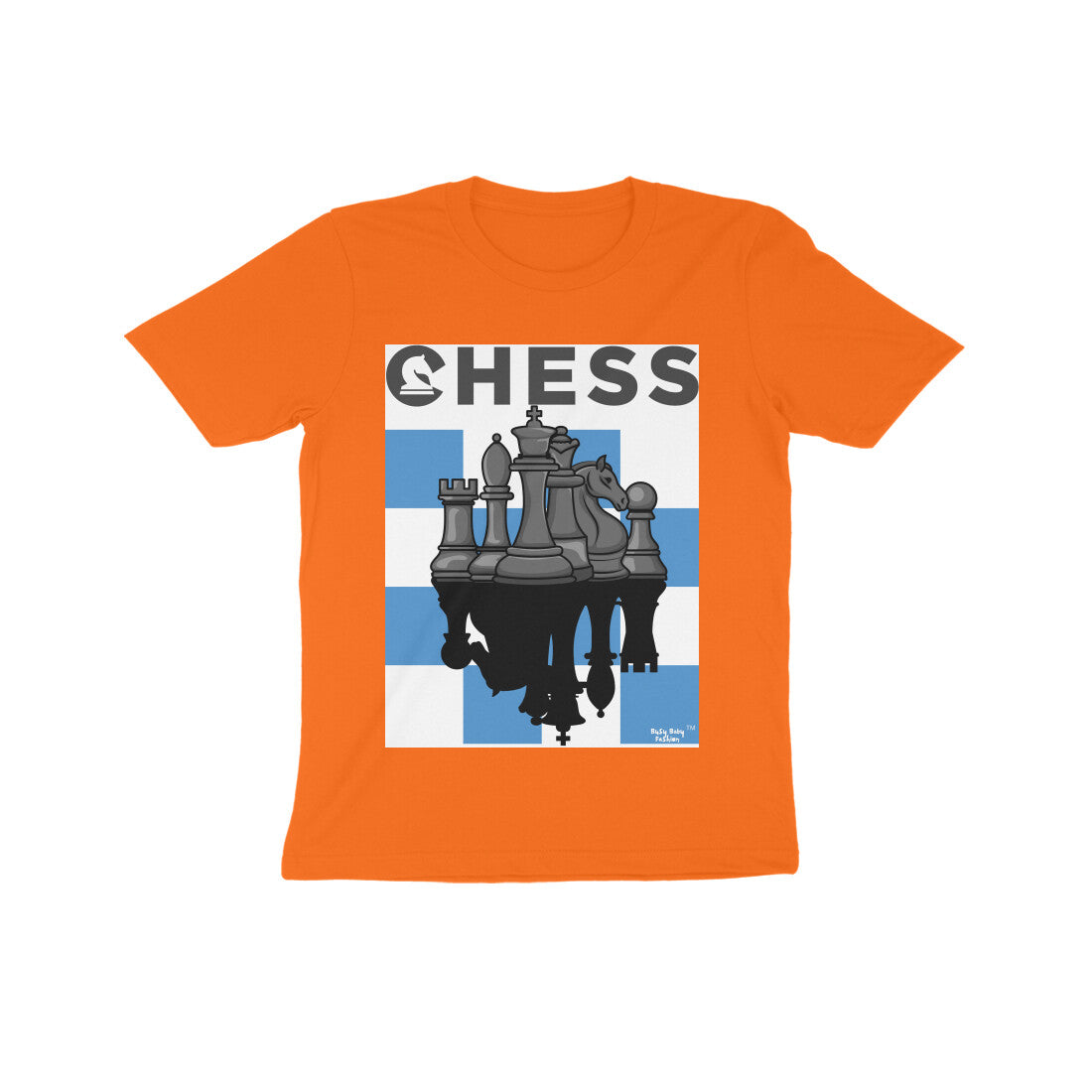 Chess- Round neck short sleeves 6 to 14 years