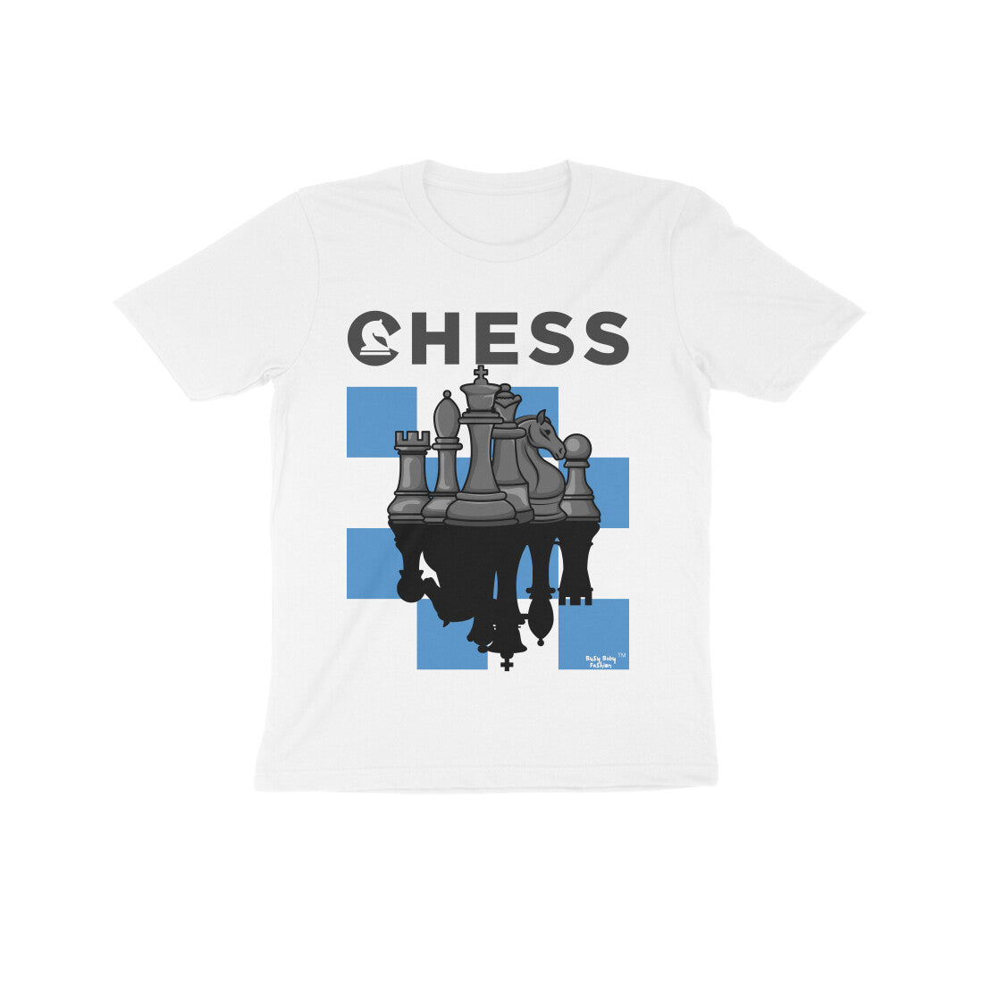 Chess- Round neck short sleeves 6 to 14 years