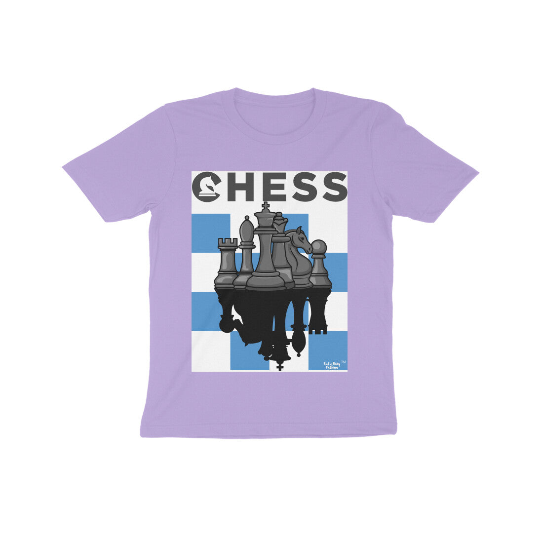 Chess- Round neck short sleeves 6 to 14 years
